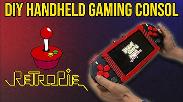DIY Xbox Handheld RetroPie: A Raspberry Pi Gaming Handheld Arcade Console #xboxhandheld