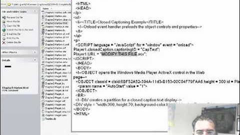How to upload a video with closed caption files to SharePoint portal 1/2