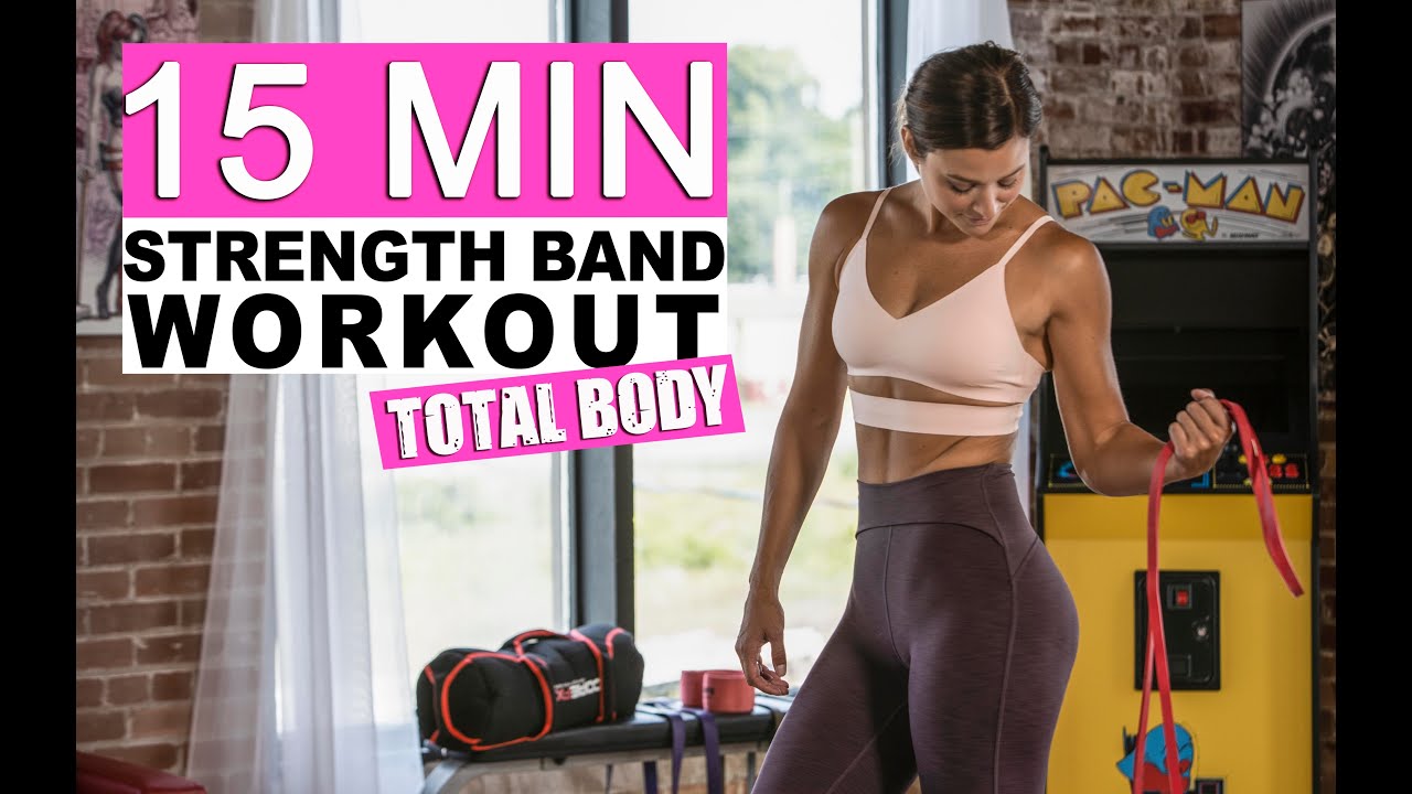 RESISTANCE BAND Workout Total Body Calorie Burning HIIT YouTube