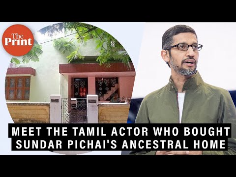How Tamil actor Manikandan came to buy Chennai property where Google CEO Sundar Pichai grew up