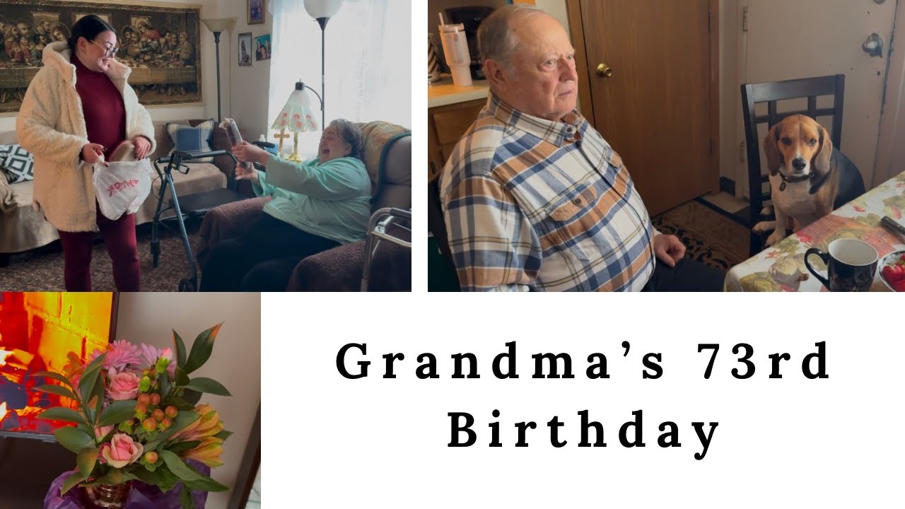 Grandma's 73rd Birthday! 73-й день рождения бабушки! January 10th, 2025