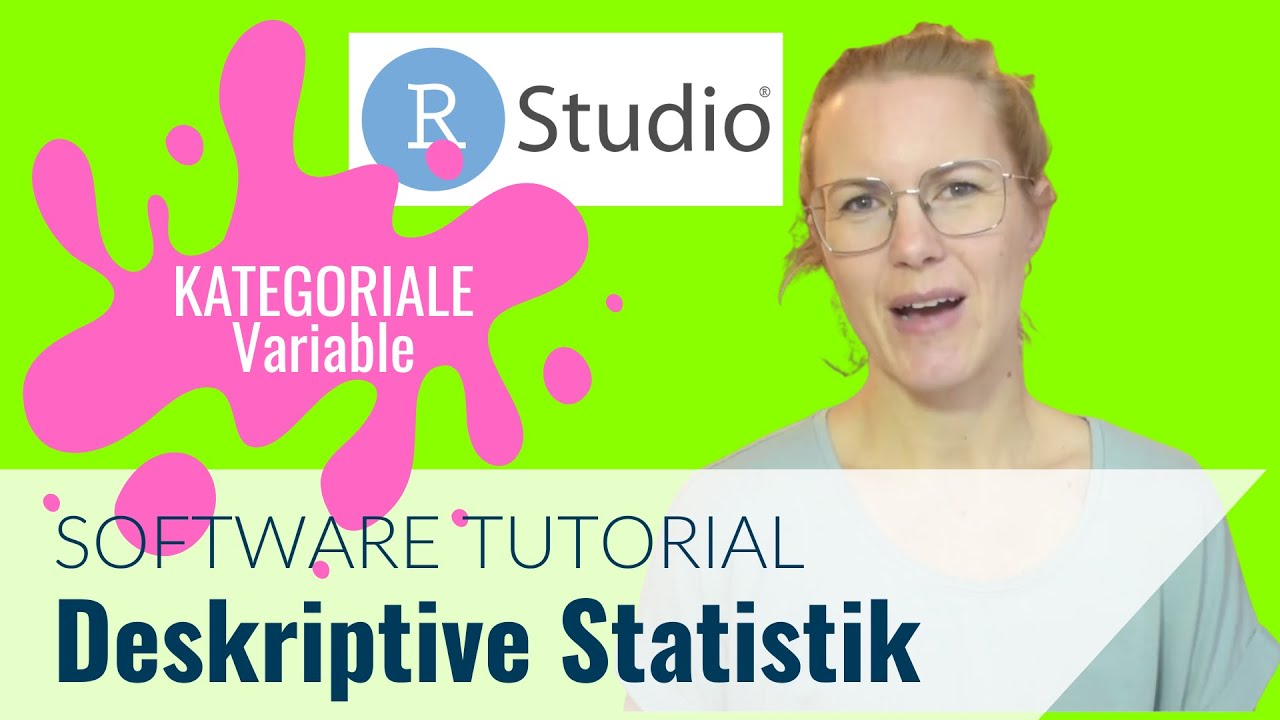 Deskriptive Analyse kategorialer Variablen mit R und RStudio - YouTube