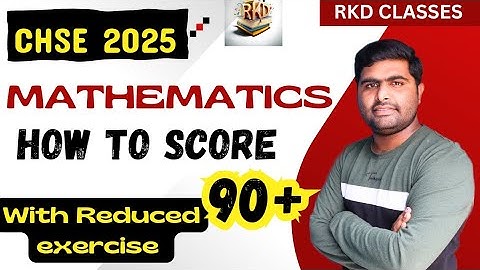 how to get 90+ in math 12th board chse odisha || best strategy to get 90+ in one month ||