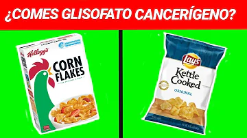 ¿Qué alimentos del desayuno contienen glifosato?