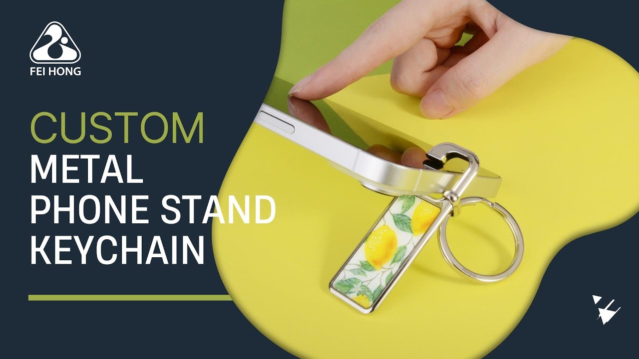Custom Keychain with Simple Phone Stand | Make your Custom Excellent ...