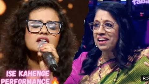 _Aankh Maarey_--पर Manasi Ghosh ने मचा दी tabahi--stage पर  _ Indian idol full episode today