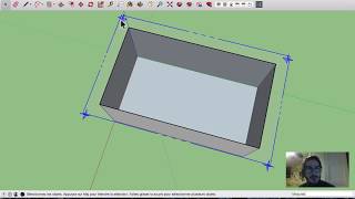 How to make a cutting plan or section plan on Sketchup?