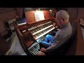 Srvm 1964 reuter organ pedal trumpet 16 from console