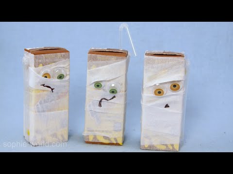 How to Make a Juice Box Mummy | Sophie's World