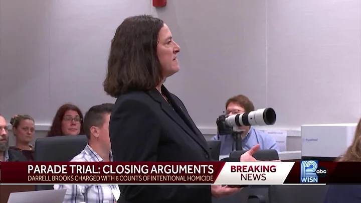 District attorney, Darrell Brooks give closing arguments before jury begins deliberations