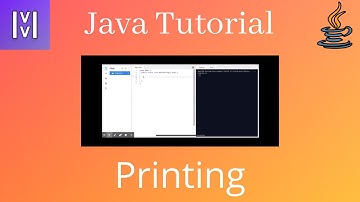 Printing | Java Tutorial #1