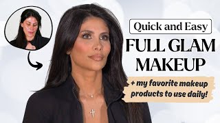 Get Ready With Me: Quick Full Glam Makeup Look