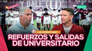 ¿QUÉ POSICIONES DEBERÍA REFORZAR UNIVERSITARIO PARA EL TORNEO CLAUSURA? | AL ÁNGULO 🥅⚽