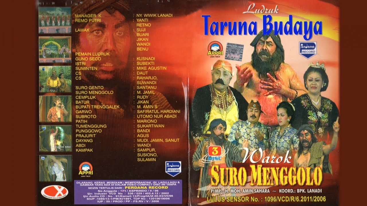 Warok Suro Menggolo - Ludruk Taruna Budoyo Malang