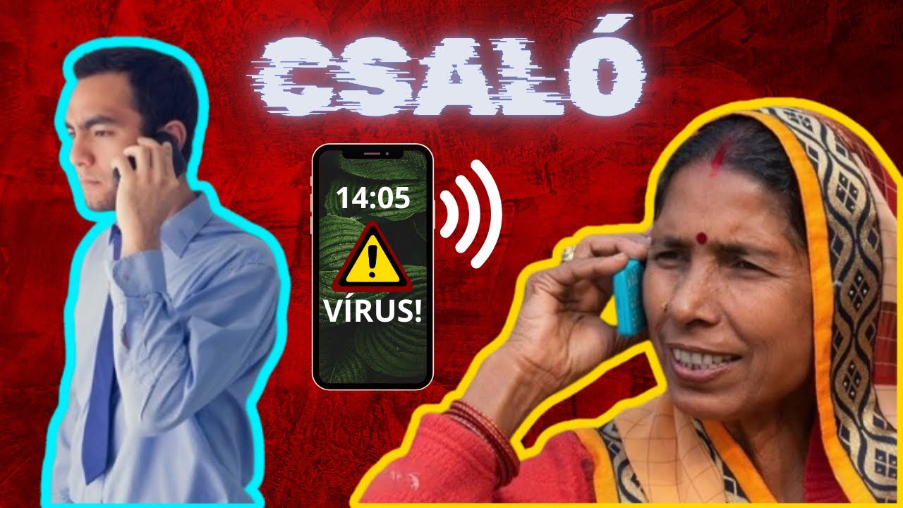 Telefonos csaló és a vírusírtó 🦠❗😂 |  OTP, VÍRUSÍRTÓ, ILLETÉKTELENEK (scam)