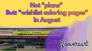 I am stopping with 1.000.000 plans: they are wishlist coloring pages now! 🎁📃