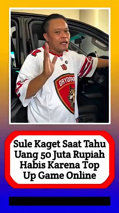 Sule was shocked when he found out that 50 million Rupiah was used up due to topping up online ga...