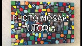 Photo Mosaic Plaque Project