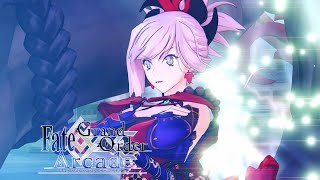 【Fate/Grand Order Arcade】新サーヴァント参上‼宮本武蔵(セイバー)【Miyamoto Musashi(saber)】【Battle Movie】