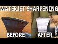 Sharpening an Axe with 60,000 PSI Water - Waterjet Channel