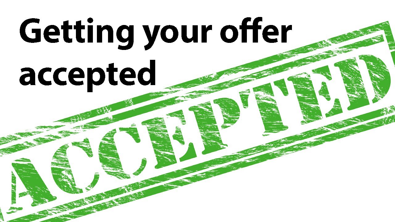 Offers accepted Offer Accepted Red Stamp Text On Stock Vector (Royalty Free  main image 3
