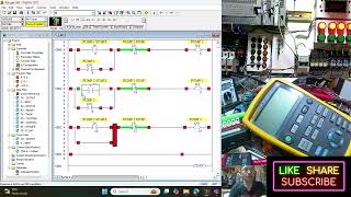 Allen Bradley MicroLogix 1200 basic input and output programming.