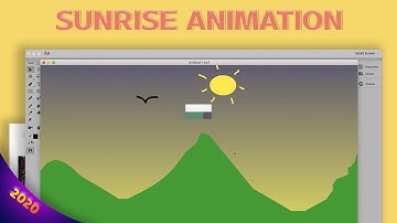 Sunrise animation in Animate/Flash(beginners)
