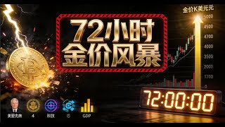 72小时决定2026上半年金价命运！今晚5大事件同时爆发，黄金要暴涨还是暴跌？#黄金#黄金价格 #黄金暴跌 #黄金投资 