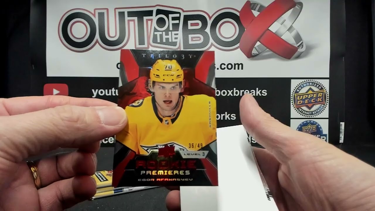 Out Of The Box Group Break #18721 23-24 TRILOGY 3 BOX DOUBLE UP