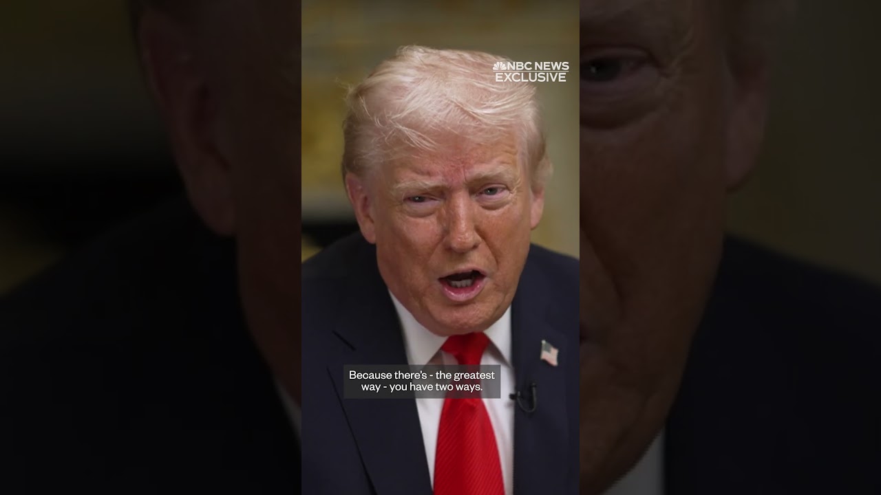 President Trump says nominee for Fed chair wants to lower interest rates