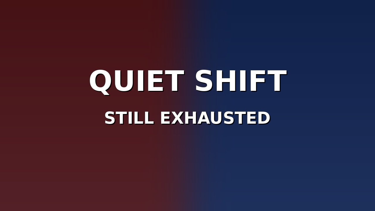 Why Police Officers Feel Exhausted (Even After a Quiet Shift)
