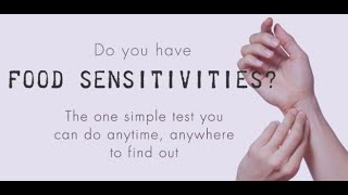 Self Testing for Food Sensitivities (Coca's Pulse Test)