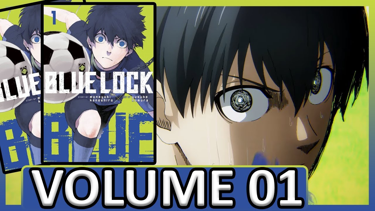 BLUE LOCK VOL 1  UNBOXING E REVIEW DO MANGÁ 