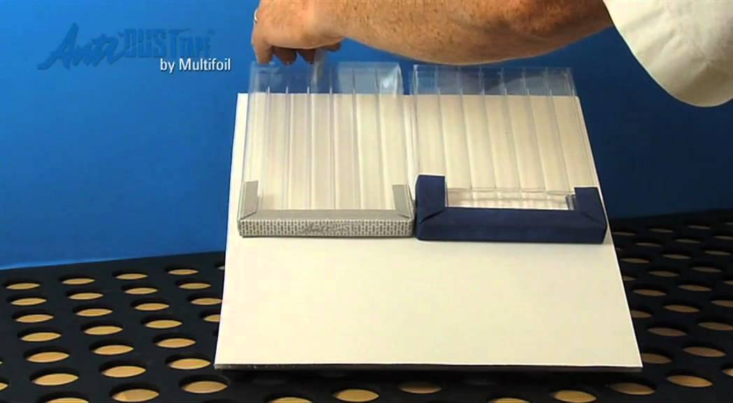 AntiDUST tape® | Comparing test 4500