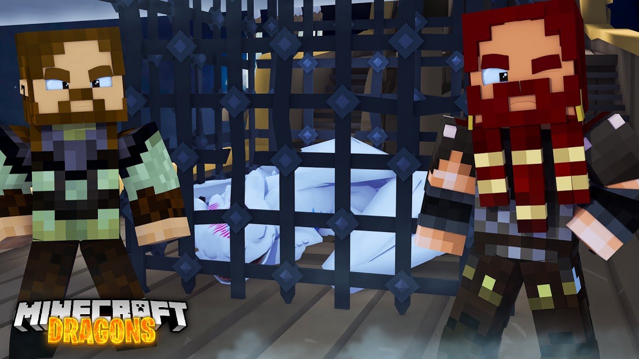 Minecraft DRAGONS - THE POACHERS KIDNAP SHOCKWAVE!!!