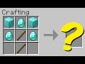 I Crafted a New Weapon in Minecraft - It's Powerful...