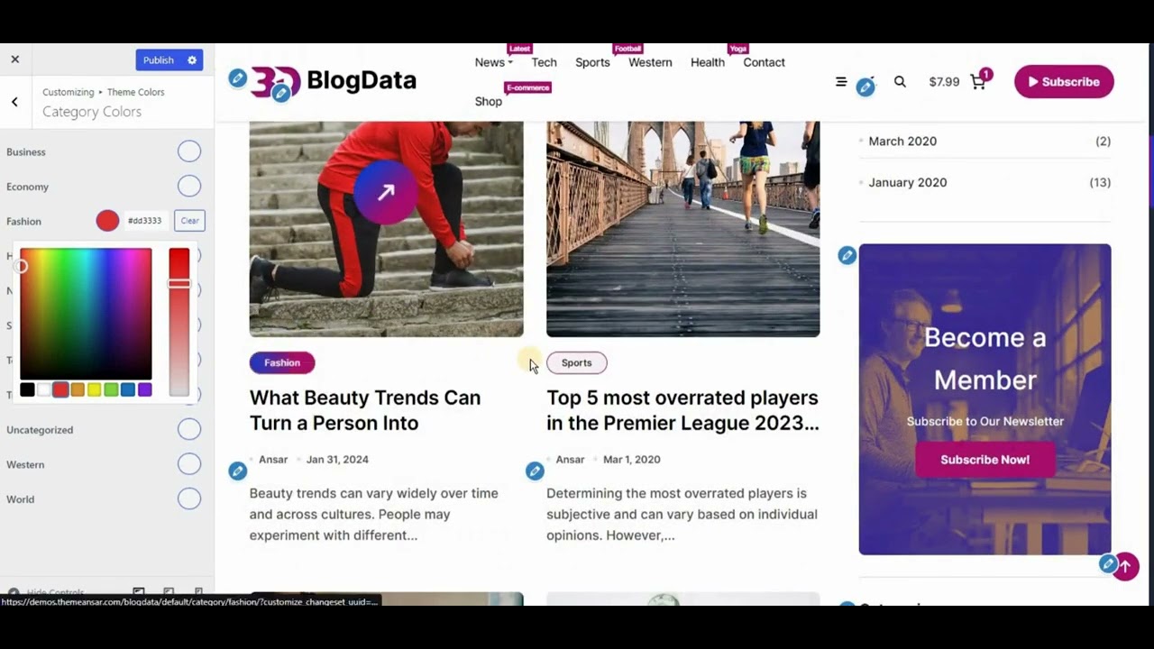 blogdata-blog-wordpress-theme-category-color-youtube