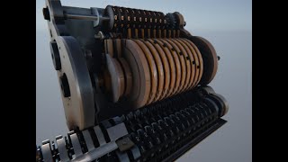 Mechanical Calculator - Unity (HDRP) Project - Close Up View