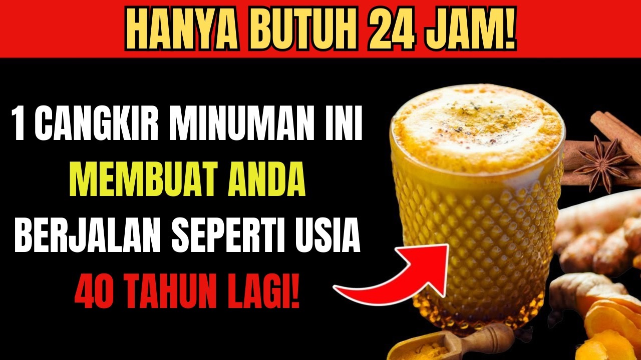 Usia di atas 60? Minuman INI MENINGKATKAN aliran darah dan sirkulasi di kaki & telapak kaki Anda!