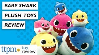 Pinkfong Baby Shark Sound Plush, Dancing Doll and Plush Cubes from WowWee