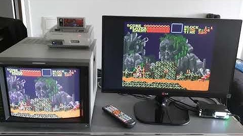 Vergleich PVM / IPS Input Lag über OSSC