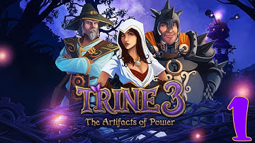 Trine 3 The Artifacts of Power - Gameplay Walkthrough Part 1 - Coop