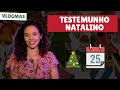 TESTEMUNHO NATALINO - Como foi seu ano? - Vlogmas | Bruna Maria Moura #04