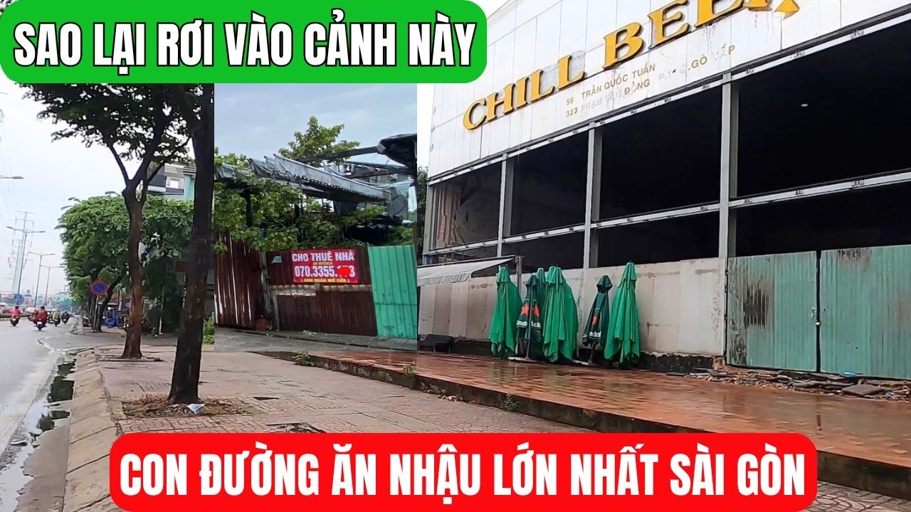 Sài Gòn thay đổi quá nhanh - Con đường đắc địa rơi vào cảnh này.