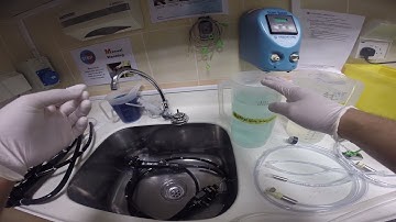 Cantel Scope Buddy Flushing:Designated Detergent Method.