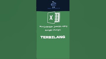 Excel Tips - Menyatakan Angka Dengan Fungsi Terbilang #exceltips #exceltricks