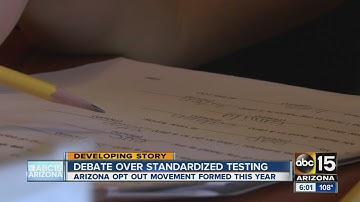 Debate over standardized testing