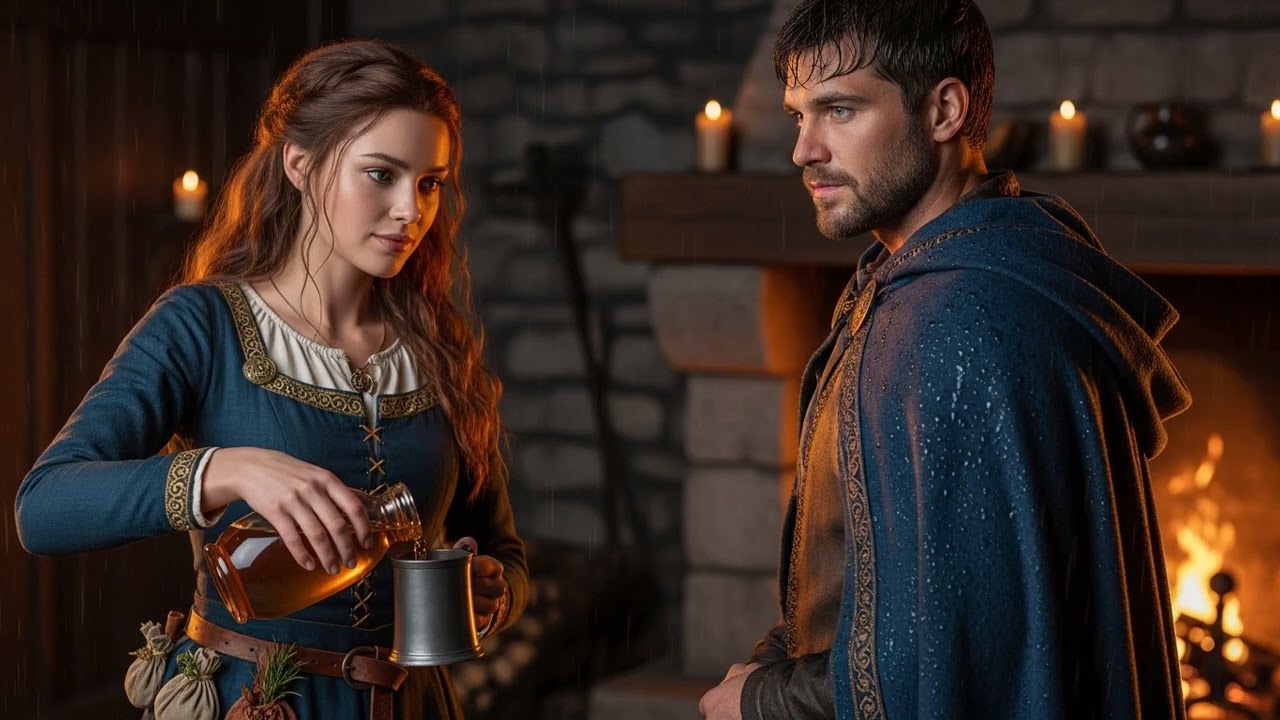 Tabernera Sirvió El Hidromiel Y No Se Dio Cuenta Que El Rey Solitario Había Regresado Solo Por Ella.