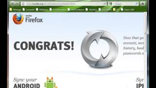 Sync Firefox screenshot 3