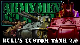 Bull's M4 Sherman Custom Tank - Army Men Strike 3D Model screenshot 3